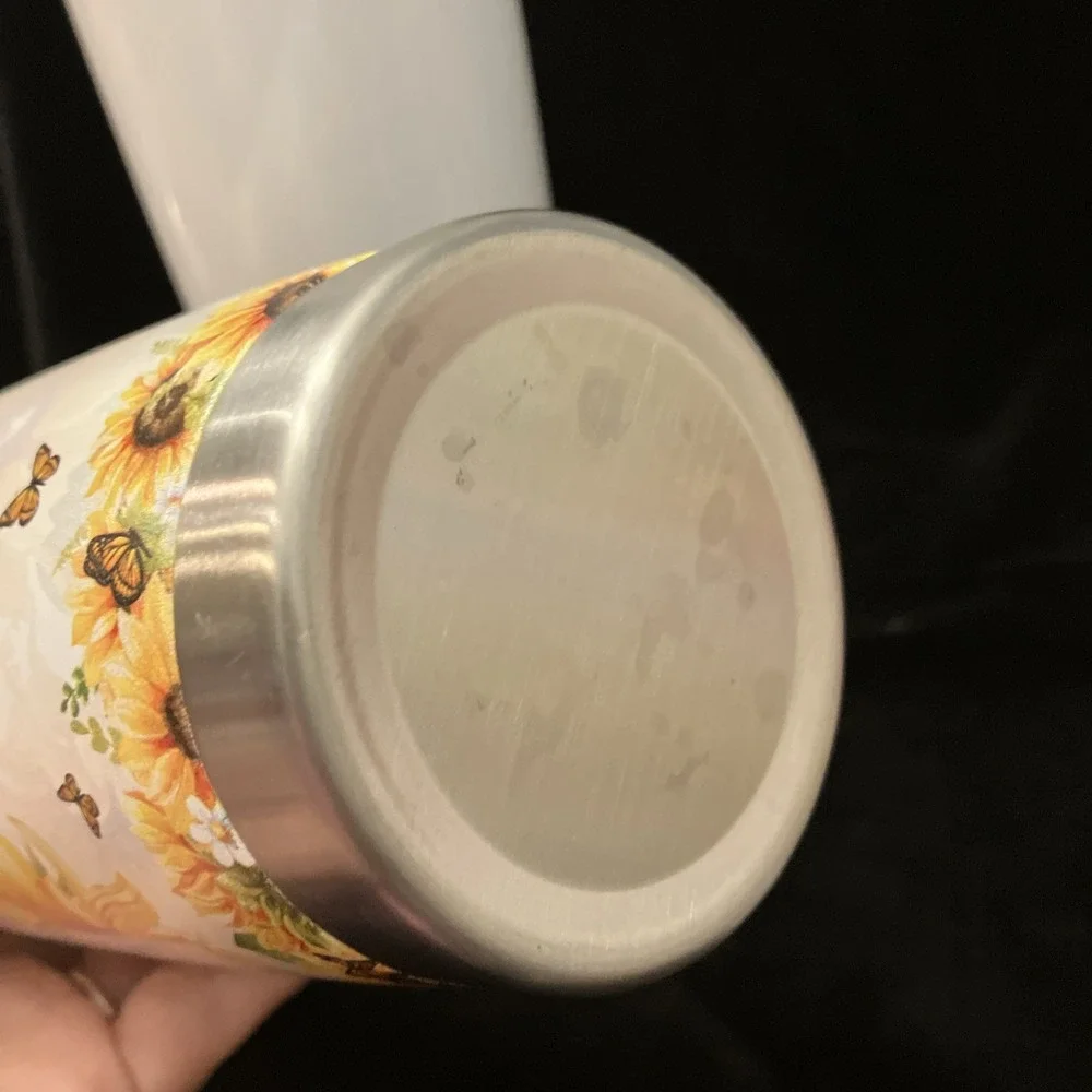 Lot of 2 Inspirational Tumbler Gift Thank You Bible Faith Verses Coffee Water